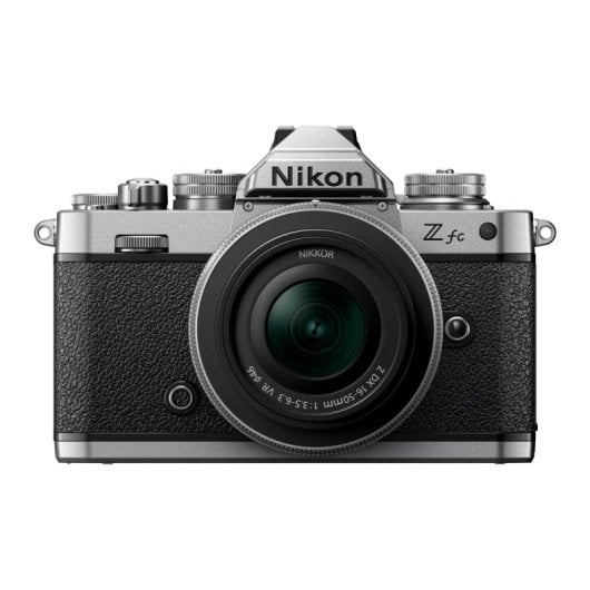 Nikon Z fc Kompakte Digitalkamera, 20,9 MP, 3-fach optischer Zoom, CMOS-Sensor, DX, 4K, Touchscreen, WLAN, Bluetooth, Retro