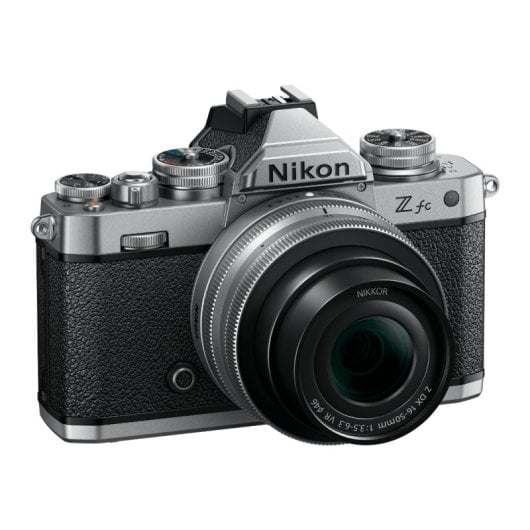 Nikon Z fc Kompakte Digitalkamera, 20,9 MP, 3-fach optischer Zoom, CMOS-Sensor, DX, 4K, Touchscreen, WLAN, Bluetooth, Retro