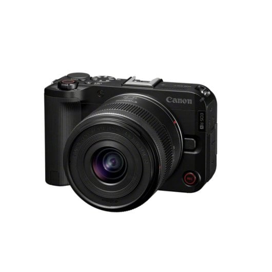 Canon EOS R50V 24,2 MP Kompakt-Digitalkamera 14-30 mm optischer Zoom CMOS-Sensor 4K WiFi