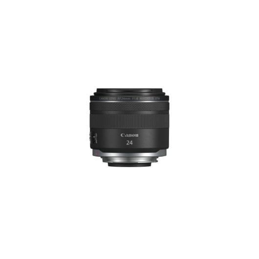Obiettivo stabilizzatore ottico full frame Canon RF 24 mm F1.8 Macro IS STM 9 lamelle Macro 1:2