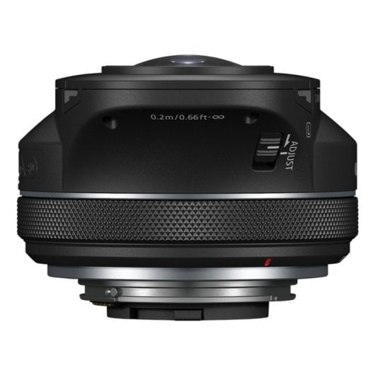 Objetivo Canon RF-S 3.9mm F3.5 STM Dual Fisheye 11/8 Negro para MILC