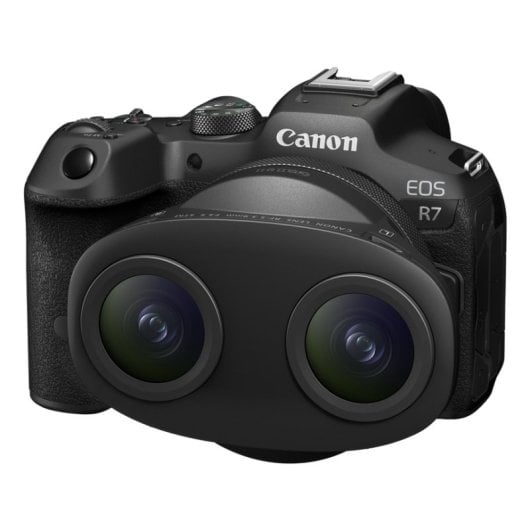 Objetivo Canon RF-S 3.9mm F3.5 STM Dual Fisheye 11/8 Negro para MILC