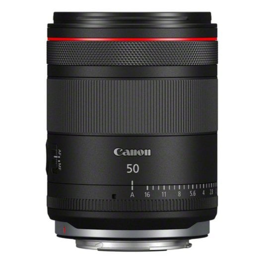 Obiettivo Canon RF 50mm F1.4L VCM con attacco RF, f/1.4, Nano USM/VCM, stabilizzatore, 14 elementi