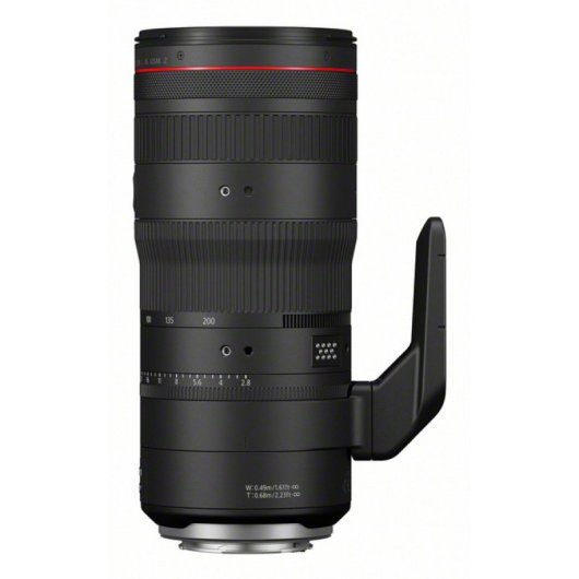 Objetiva Canon RF 70-200mm F2.8L IS USM Z Dual Nano USM 82mm Estabilizador Preta