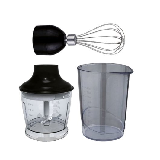 Batidora de mano Nevir NVR-8342BA 300W 2 velocidades acero inoxidable y accesorios