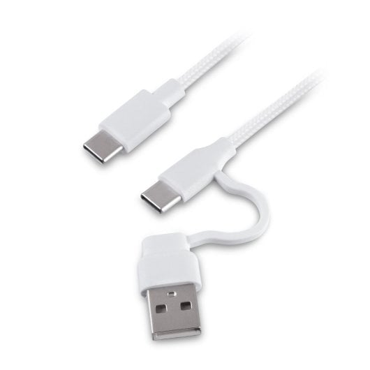 Ratón Sharkoon OfficePal M25W Wireless RF USB-C 4000 DPI 6 Botones RGB Blanco