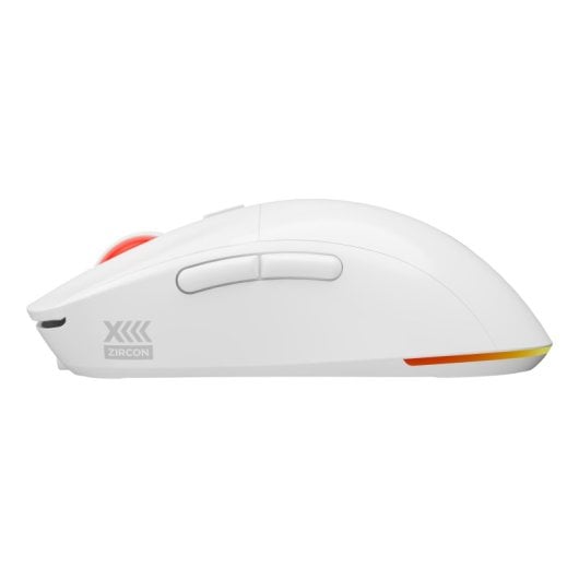 Ratón Gaming GENESIS Zircon XIII inalámbrico 26000 DPI Pixart PAW3395 RGB Blanco 77g