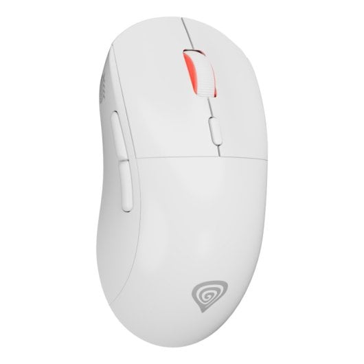 Ratón Gaming GENESIS Zircon XIII inalámbrico 26000 DPI Pixart PAW3395 RGB Blanco 77g