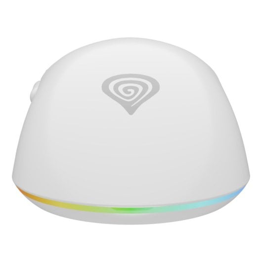 Ratón Gaming GENESIS Zircon XIII inalámbrico 26000 DPI Pixart PAW3395 RGB Blanco 77g