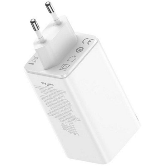 Chargeur Baseus GaN6 Pro 65 W 4 ports USB-C/USB-A Charge rapide Sécurité avancée