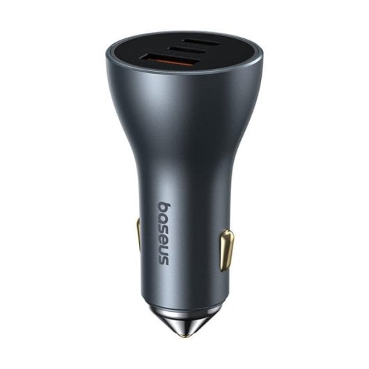 Caricatore Auto Universale 65W Nero con 2x USB-C e 1x USB 2.0 Caricatore Auto Universale 65W Nero con 2x USB-C e 1x USB 2.0