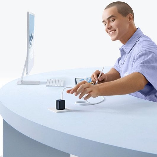 Cargador Baseus PicoGo GaN 45 W ultrarrápido con cable magnético USB-C 240 W