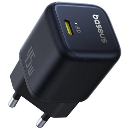 Cargador Baseus PicoGo GaN 45 W ultrarrápido con cable magnético USB-C 240 W