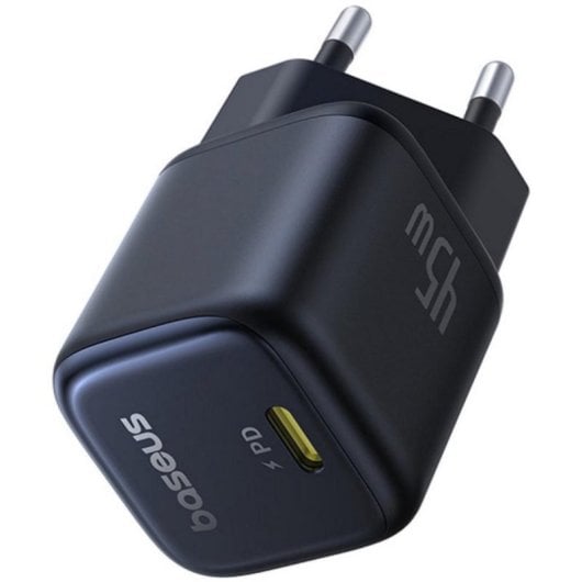 Cargador Baseus PicoGo GaN 45 W ultrarrápido con cable magnético USB-C 240 W