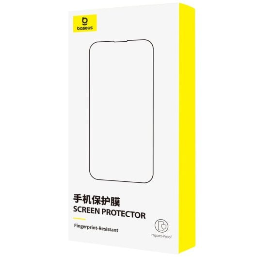Kit Baseus per iPhone 16 Plus con custodia protettiva in vetro temperato e caricabatterie rapido da 45 W