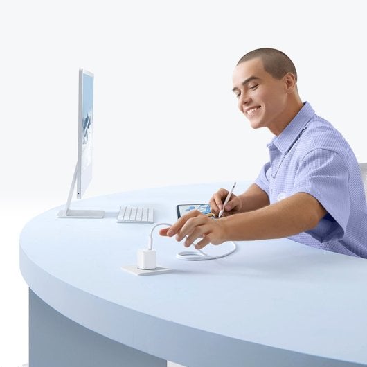 Kit Baseus per iPhone 16 con custodia in vetro temperato e caricabatterie rapido da 45 W - Protezione totale