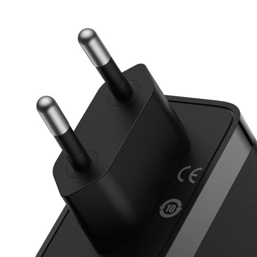 Chargeur Baseus GaN5 Pro 140 W 2 ports USB-C, 1 port USB-A, PD 3.1 QC 3.0 GaN, noir