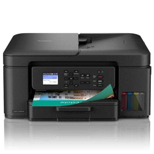 Imprimante multifonction recto verso à jet d'encre couleur Brother DCP-T780DW avec écran tactile et Wi-Fi