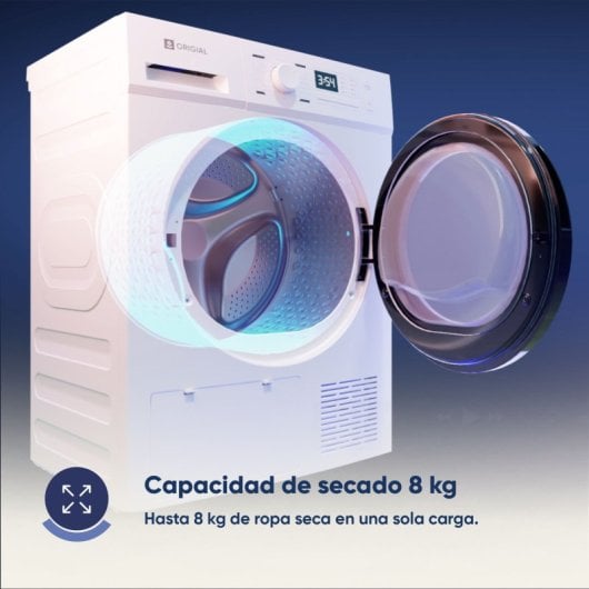 Origial DRYCARE ORIDRY8AWD 8 KG Carga Frontal Secadora con bomba de calor 8 KG D