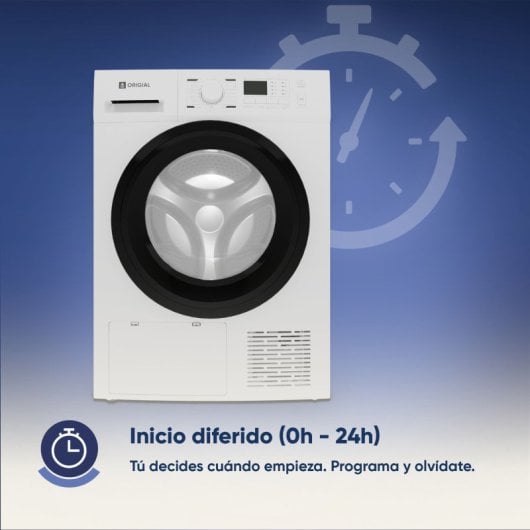 Origial DRYCARE ORIDRY8AWD 8 KG Carga Frontal Secadora con bomba de calor 8 KG D