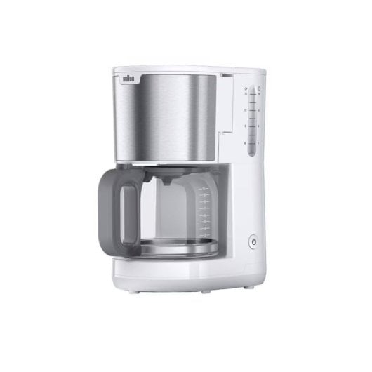 Cafetera de Goteo Braun KF1500WH 10 tazas 1000W Autoapagado AromaCarafe Filtro extraíble
