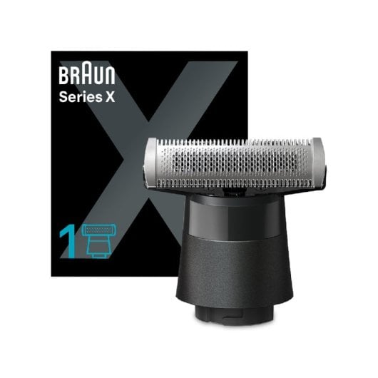 Braun XT20 Series X Scherkopf 4D flexible Metallfolie Schwarz