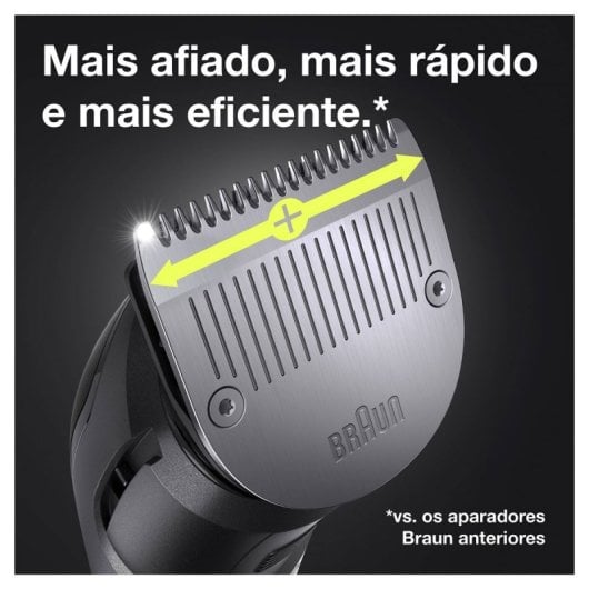 Aparador Braun MGK7320 Recorte 0,5-21mm 10 en 1 Impermeable Batería 100 min Fusion5