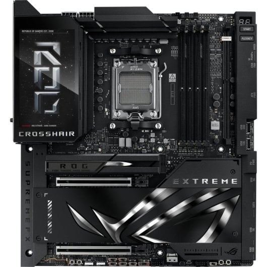 Carte mère Asus X870E Socket AM5 ATX Wi-Fi 7 étendu 10G LAN RGB