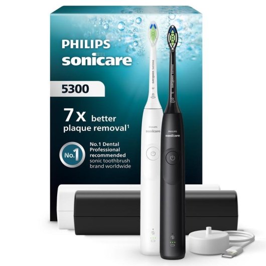 Schallzahnbürste Philips Sonicare HX7109/01 62000m 2 Bürstenkopf Timer