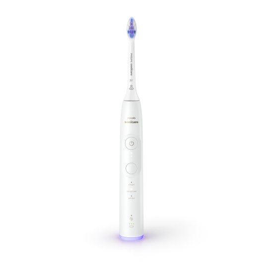 Philips HX7410/02 Sonicare Series 6500 Elektrische Zahnbürste, weiß, 62000 Bewegungen