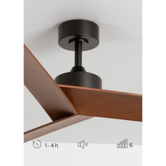 Ventilador de Techo Create Temporizador 1-4h Mando a Distancia Función Invierno/Verano Packaging Reciclado