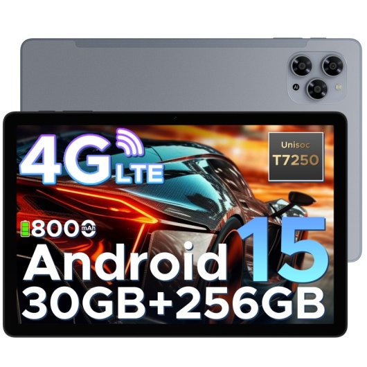 Tablet Doogee Tab G6 11" 256GB 4G WiFi Gris