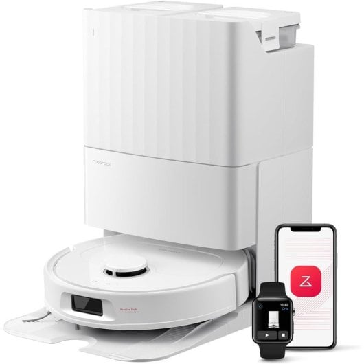 Robot Aspirador Roborock QV 35S succión 10 000 Pa, mopa giratoria elevada, base multifunción
