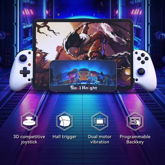Controlador Gaming Klack D11 Extensible Inalámbrico Multiplataforma Gatillo Hall Bluetooth