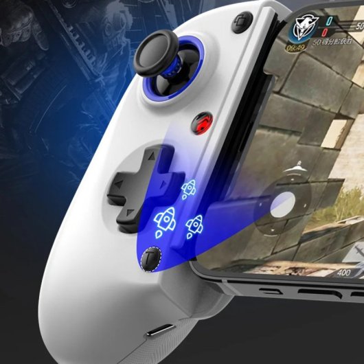 Controlador Gaming Klack D11 Extensible Inalámbrico Multiplataforma Gatillo Hall Bluetooth
