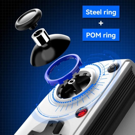 Controlador Gaming Klack D11 Extensible Inalámbrico Multiplataforma Gatillo Hall Bluetooth