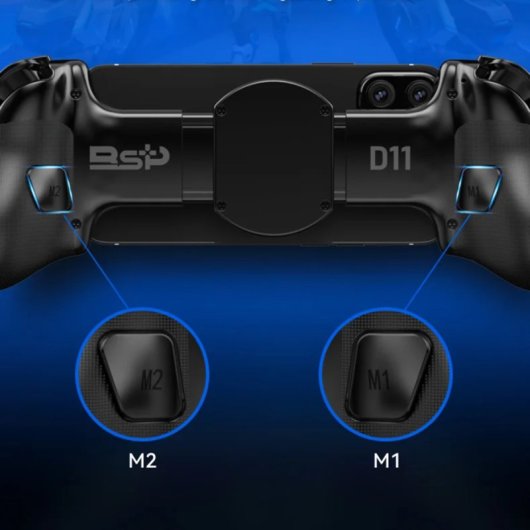 Controlador Gaming Klack D11 Extensible Inalámbrico Multiplataforma Gatillo Hall Bluetooth