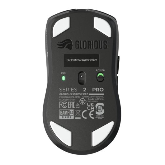 Souris Glorious Gaming Série 2 PRO sans fil USB Type-C 26000 DPI Noir