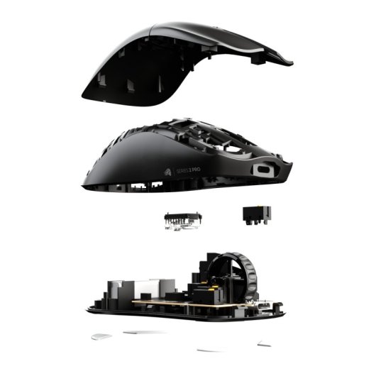 Souris Glorious Gaming Série 2 PRO sans fil USB Type-C 26000 DPI Noir