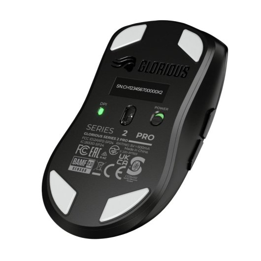 Souris Glorious Gaming Série 2 PRO sans fil USB Type-C 26000 DPI Noir