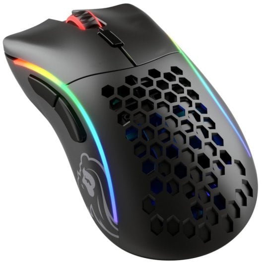 Souris Glorious Gaming sans fil 19000 DPI ergonomique noire