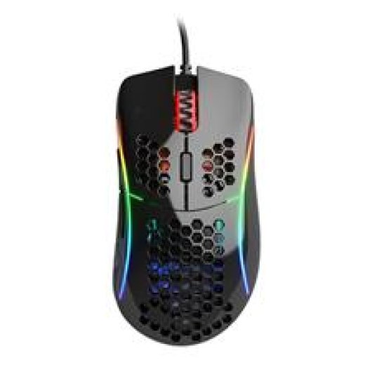 Ratón Glorious con cable 12000 DPI RGB 6 botones ergonómico Gaming