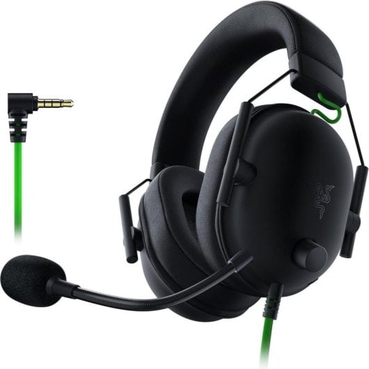 Auriculares Razer BlackShark V2 X con cable Jack 3.5mm, Cancelación de Ruido y Micrófono Hyperclear