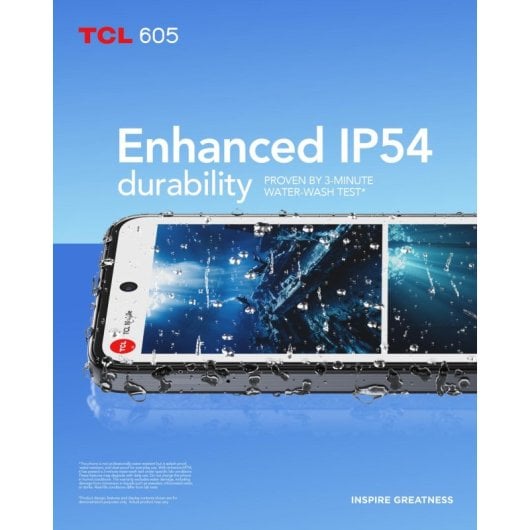 Smartphone TCL 605 8GB RAM 256GB NFC Dual SIM Azul 6.67" 5200mAh Android 15