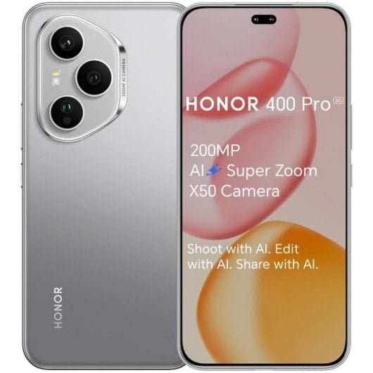 Smartphone Honor 400 Pro 12GB RAM 512GB 5G AMOLED MagicOS 9.0