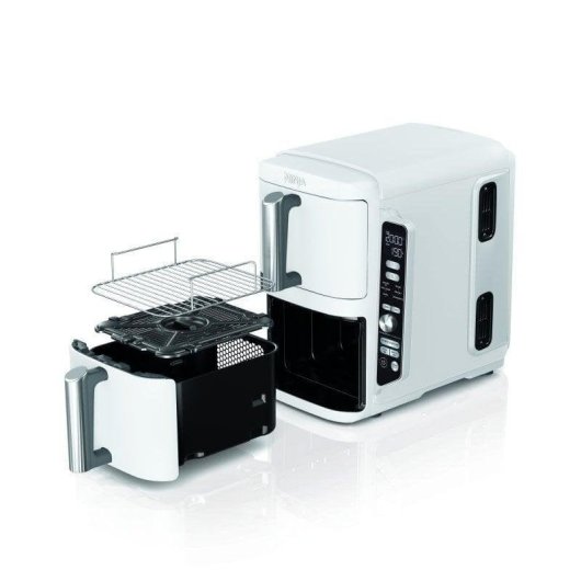 Freidora de aire NINJA SL400EUWH 9,5L 2470W doble cesta temporizador programas automáticos