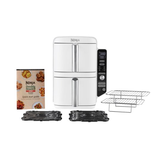 Freidora de aire NINJA SL400EUWH 9,5L 2470W doble cesta temporizador programas automáticos