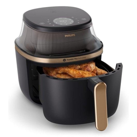 Airfryer Philips NA332/00 Fenêtre 6.2L 1700W 16 Programmes LED Noir