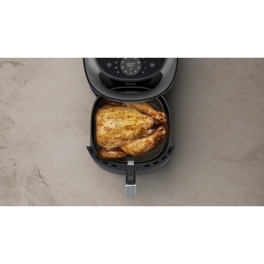 Freidora de aire Philips NA342/00 RapidAir Plus 7.2L 16 funciones Táctil Negro/Oro