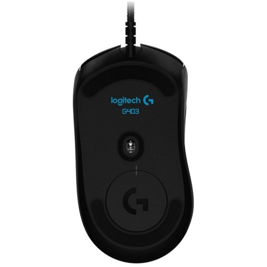 Rato Logitech com fios 12000 DPI RGB programável e ergonomia avançada